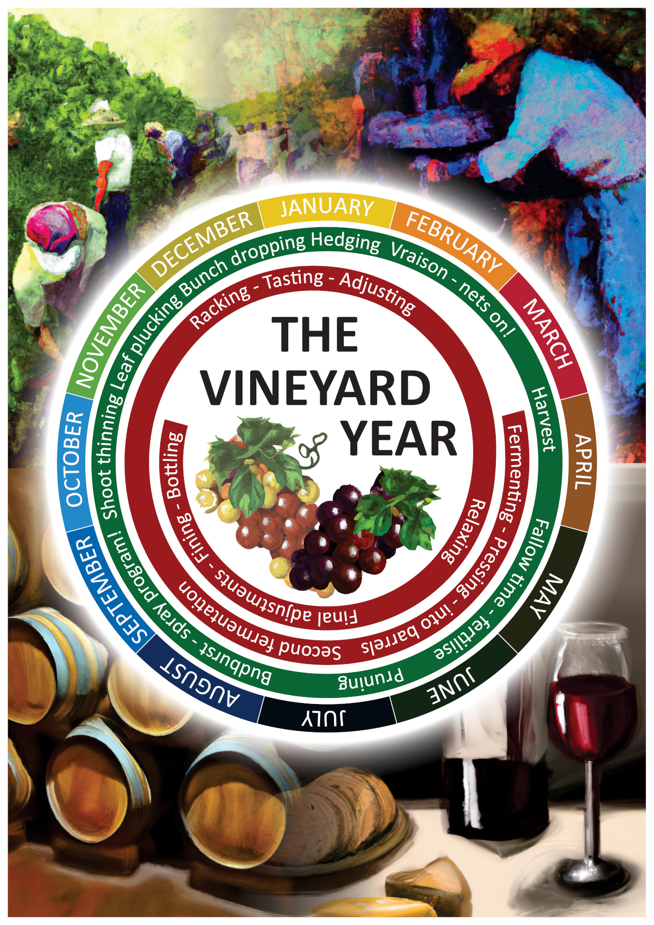 Vineyard Year Poster